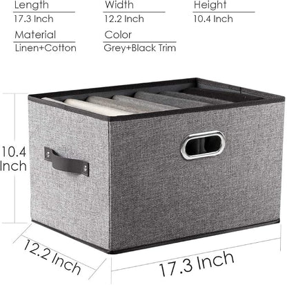 PRANDOM Larger Collapsible Storage Bins - Image 5