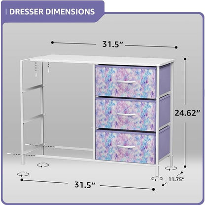 Sorbus Kids Dresser with 6 Drawers - Image 3