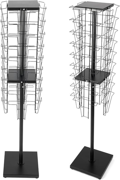 360°Rotating Magazine Rack Floor, Brochure Display Stand Magazine Displa Holder - Image 5