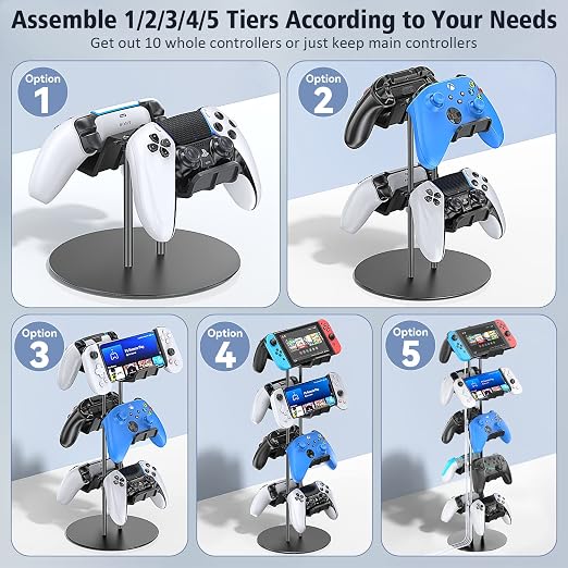 Kytok Gamer Gifts, Headset Stand 5 Tiers - Image 6