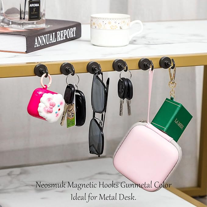 Neosmuk Magnetic Hooks, Heavy Duty 40lb+ Strong Magnet Hook - Image 3