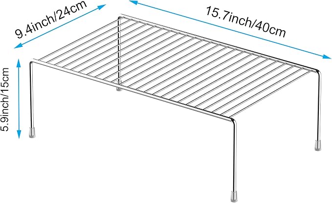 iPEGTOP Kitchen Cabinet Storage Shelf Rack - Image 7