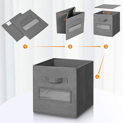 13x13x13 storage cube bins Fabric storage cubes - Image 4