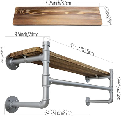 WEBI Wall Mounted Clothes Rack - Image 4