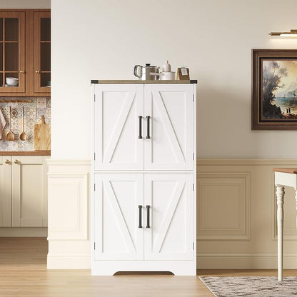 Treocho Farmhouse Bathroom Floor Cabinet - Image 7