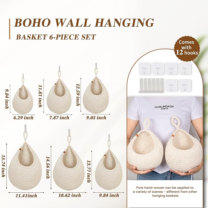 Hanging Fruit Baskets for Kitchen - Image 4