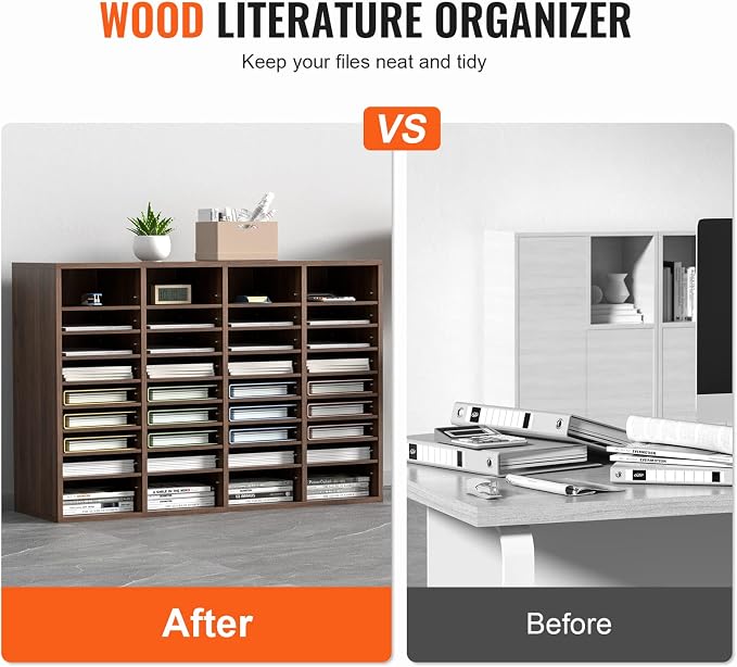 VEVOR Literature Organizer, 36 Compartments Office Mailbox - Image 4