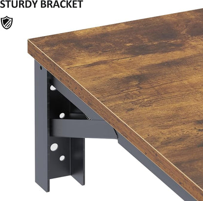 Need Fold Wall Mounted Table Folding Workbench Length 47.2" Width 20" Perfect - Image 8