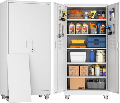 Metal Garage Storage Cabinet by METALYEYE