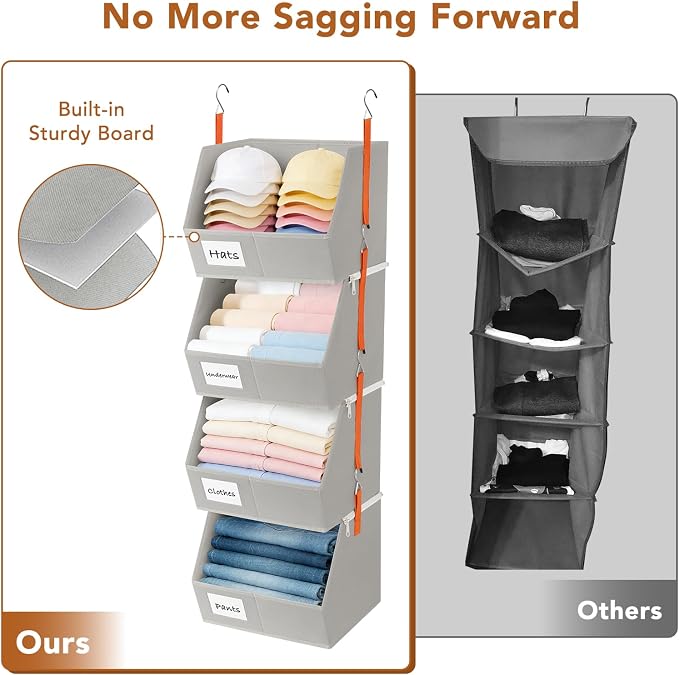 4 Pcs Modular Closet Organizer - Image 4