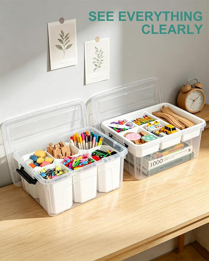 EOENVIVS Clear Storage Tote - Image 3