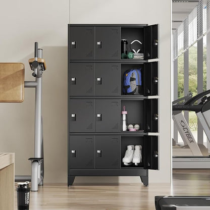Metal Lockers for Employees-12 Doors Storage Locker - Image 7