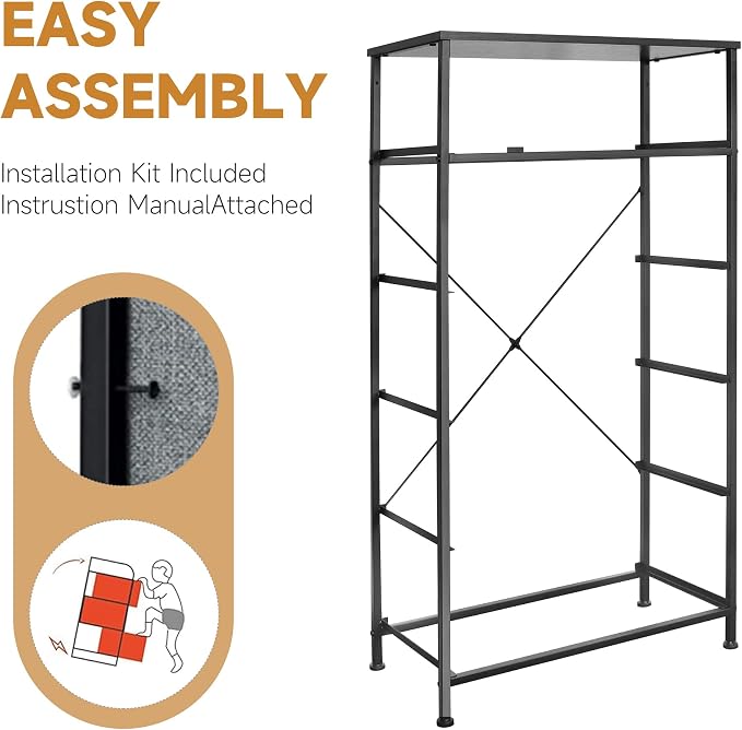 Mifuro Tall Dresser for Bedroom, Vertical Storage Organizer Tower - Image 9