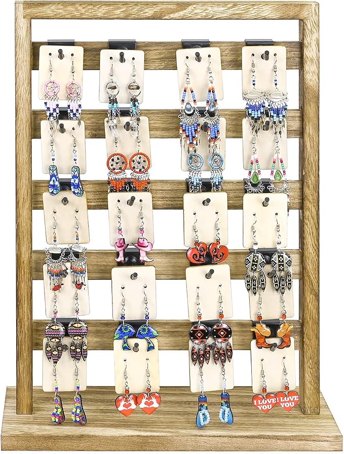 Ikee Design Wooden Jewelry Display Rack - Image 3