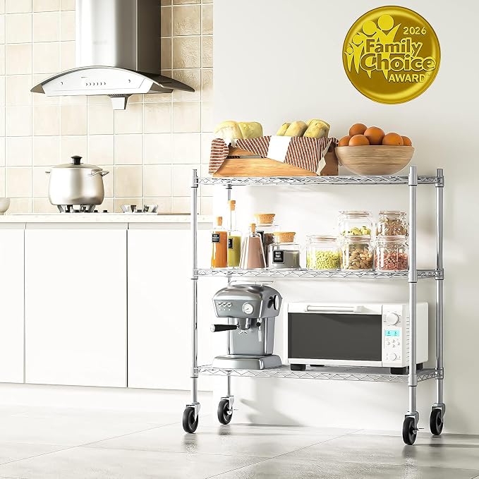 Auslar 3-Tier Storage Shelves - Image 2