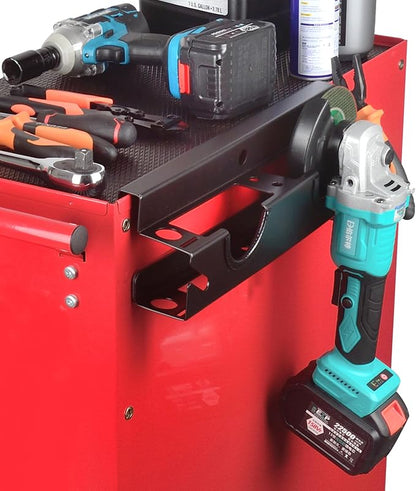 MUTUACTOR Power Tool Organizer, Heavy Duty 2 Bay Angle Grinder Stand Storage - Image 7