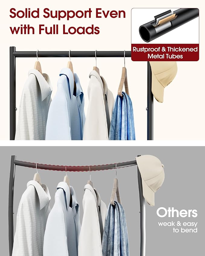 Clothes Rack - Space-Saving Clothing Rack - Image 6