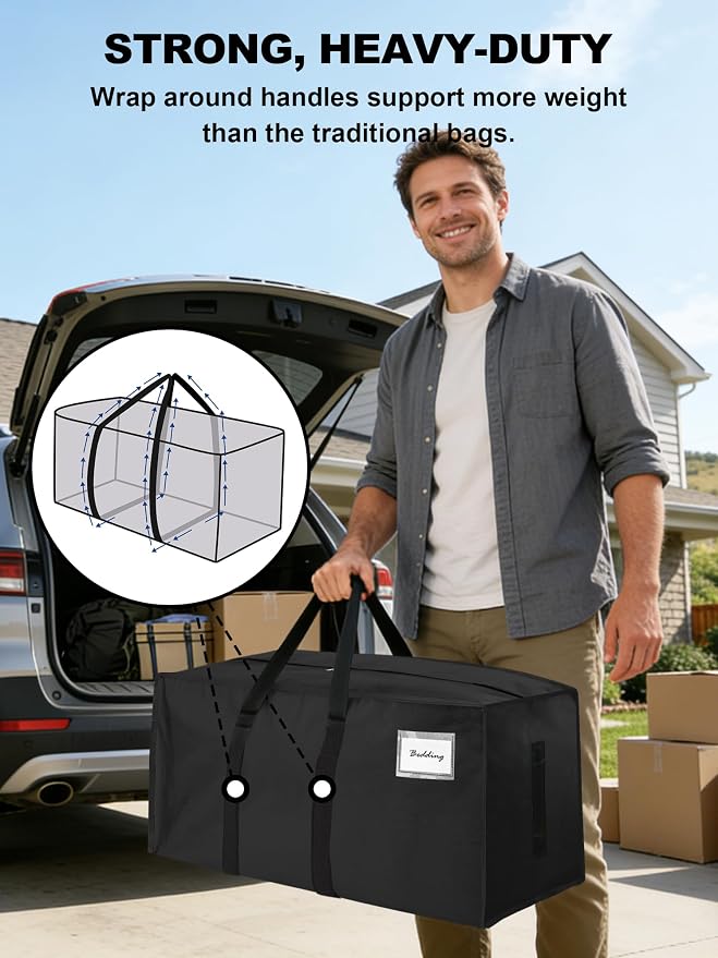 HOMESURE Supports 200lbs Heavy Duty Moving Bags - Image 2