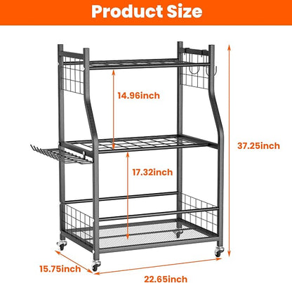 Ultrawall Garden Tool Organizer, Yard Tool Storage Stand - Image 2