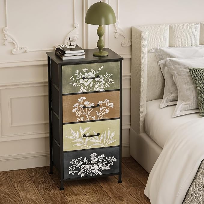 Tohomeor Vintage Dresser Vertical Nightstand - Image 4