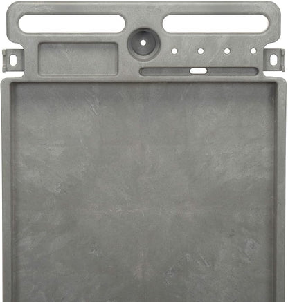 Global Industrial Plastic 2 Tray Shelf Service & Utility Cart, 44” x 25-1/2” - Image 9