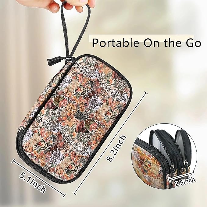 COSHAYSOO Electronics Travel Organizer Tech Bag Charging Cords Case USB Cable - Image 2