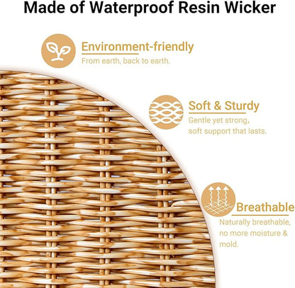 Wicker Baskets for Organizing, Kitchen Counter - Image 2