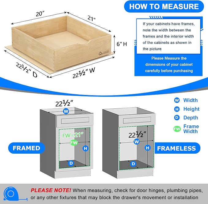 WelFurGeer Soft Close Pull Out Drawer - Image 5