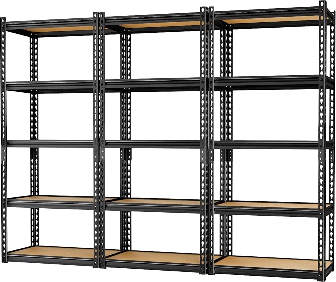 LEVELEVE 5-Tier Storage Shelving Unit, by Enjoyyourlife