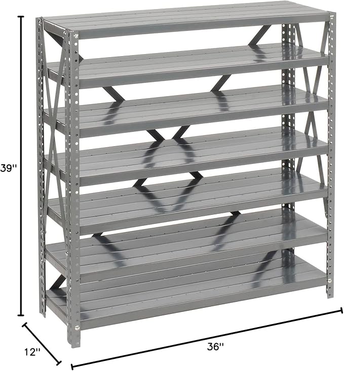 Global Industrial 7 Shelf Steel Shelving - Image 2
