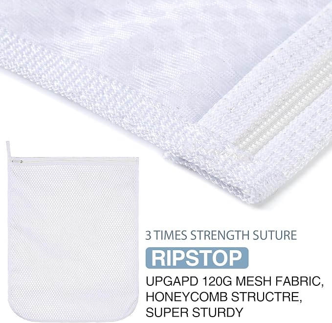 3 pcs Durable Honeycomb Mesh Laundry Bags - Image 3
