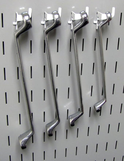 Wall Control KT-200-DLX W Slotted Storage Panel Deluxe Hook Assortment Pegboard - Image 4
