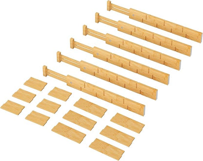 kiplant Bamboo Drawer Dividers - Image 8