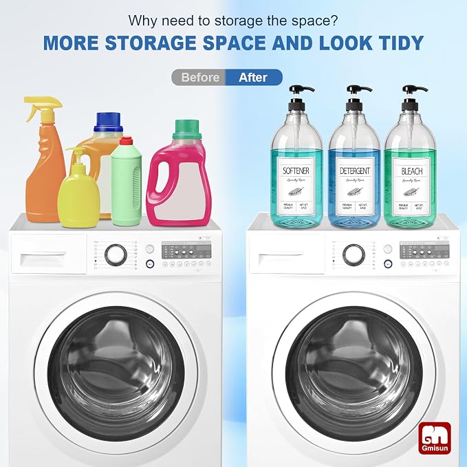GMISUN Laundry Detergent Soap Dispenser, Liquid Laundry Detergent Dispenser - Image 6