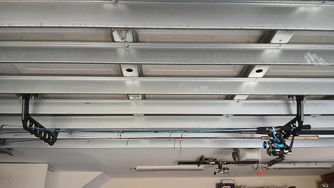 Aventik Garage Door Storage Rack, Space-Saving Organizer - Image 7