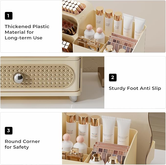 UFORU Makeup Organizer Countertop - Image 6