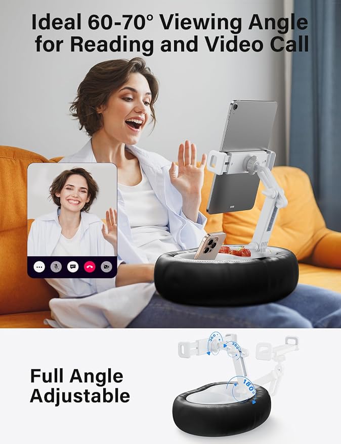 Tablet Kindle Pillow Stand Holder - Image 3