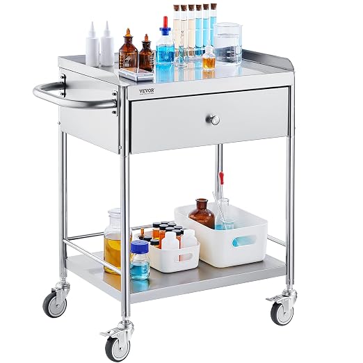 VEVOR Stainless Steel Utility Cart - Image 11