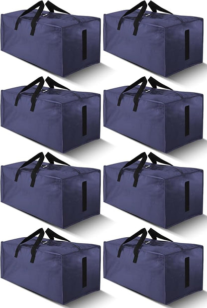 8 Pack Large Strong Moving Bags by HOMESURE