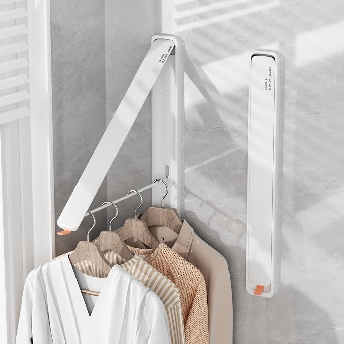 Retractable Clothes Drying Rack by Dancrul