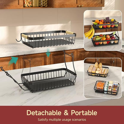 Sevenblue 2-Tier Fruit Basket - Image 3