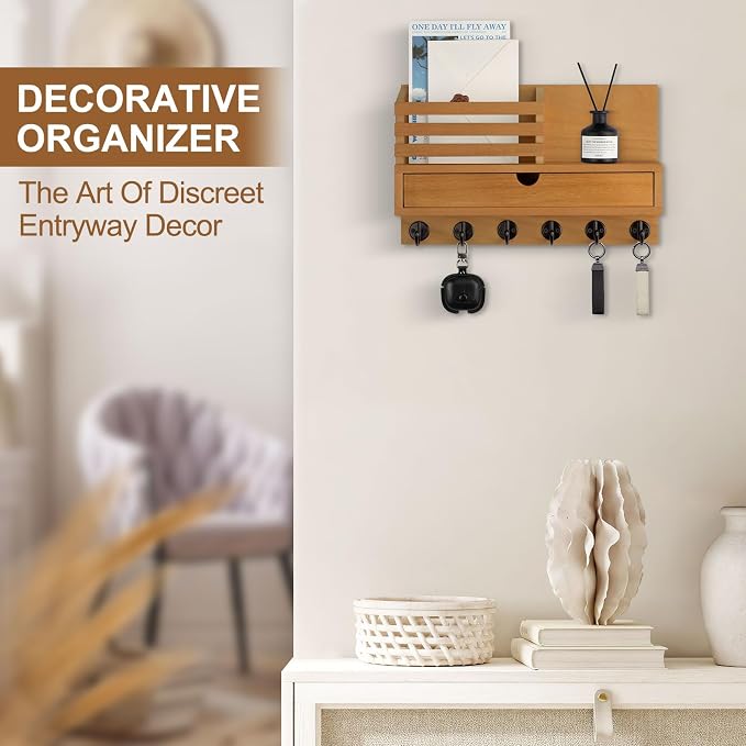 Key Holder Wall Mount, Mail Holder - Image 4