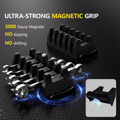 24PCS Magnetic Modular Wrench Organizer Set - Image 2