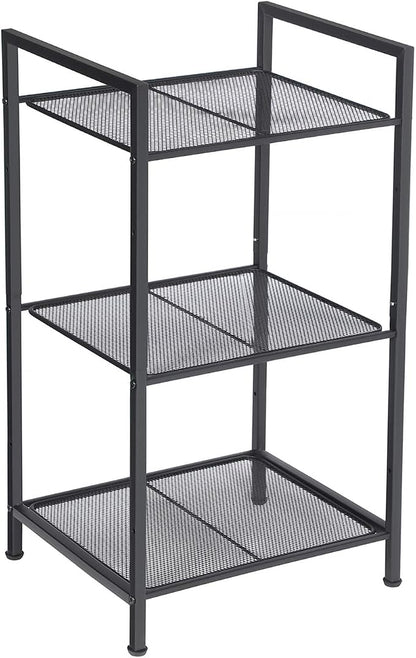 SONGMICS 3-Tier Storage Rack, Bathroom Shelf, Extendable Plant Stand by Unknown