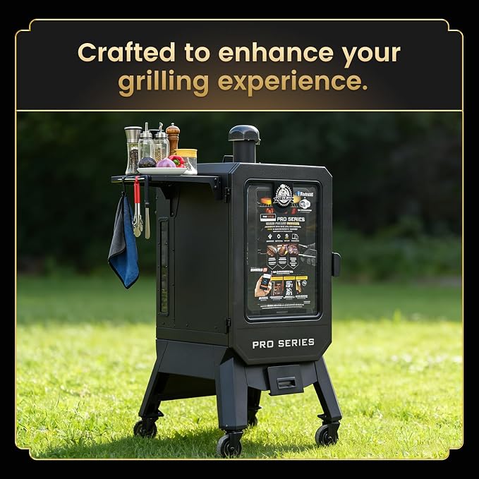 QuliMetal Foldable Side Shelf for Pit Boss 10739, 13.70" Grill Side Table - Image 4
