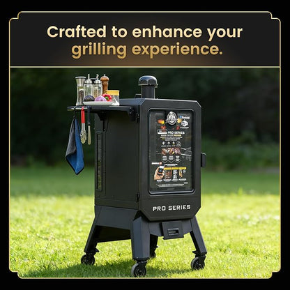 QuliMetal Foldable Side Shelf for Pit Boss 10739, 13.70" Grill Side Table - Image 4