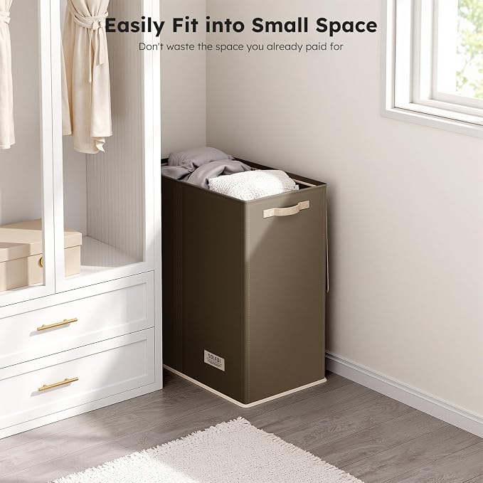 SOLEDI Large Double Laundry Hamper - Image 5