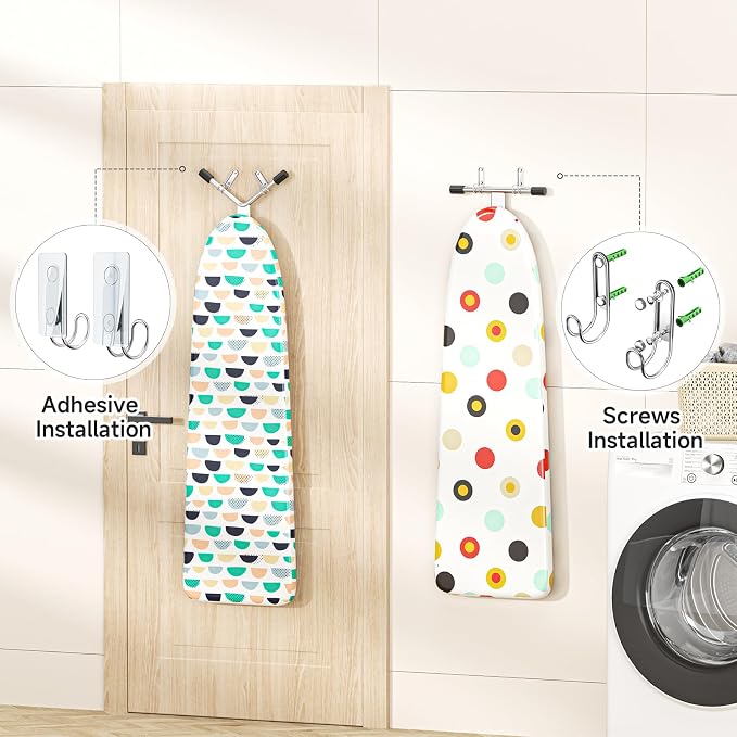 Ironing Board Hanger Wall Mount, Ironing Board Holder - Image 4
