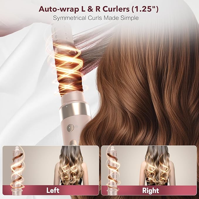 Dual Voltage StyleVibe 6-in-1 Air Styler, Hair Dryer & Blow Dryer Brush - Image 6