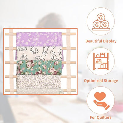 sewing fabric storage: 31.5 Inch fabric organizer and sewing fabrics organizer - Image 3